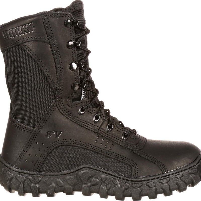ROCKY S2V Tactical Military Boot, Black, Size 5.5(WI) - Image 1